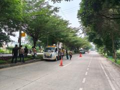 Lampu Jalan Putri Tujuh Kembali Padam Akibat Pencurian Kabel, Petugas Dishub Turun Tangan